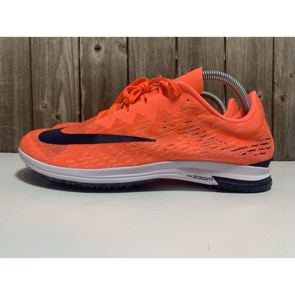 NIKE STREAK LT FLAT BRIGHT MANGO-BLACKENED BLUE MENS SHOE SZ 10 TRACK AND FIELD main image 6